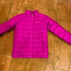 Girls size 10/12 Colombia puffer jacket